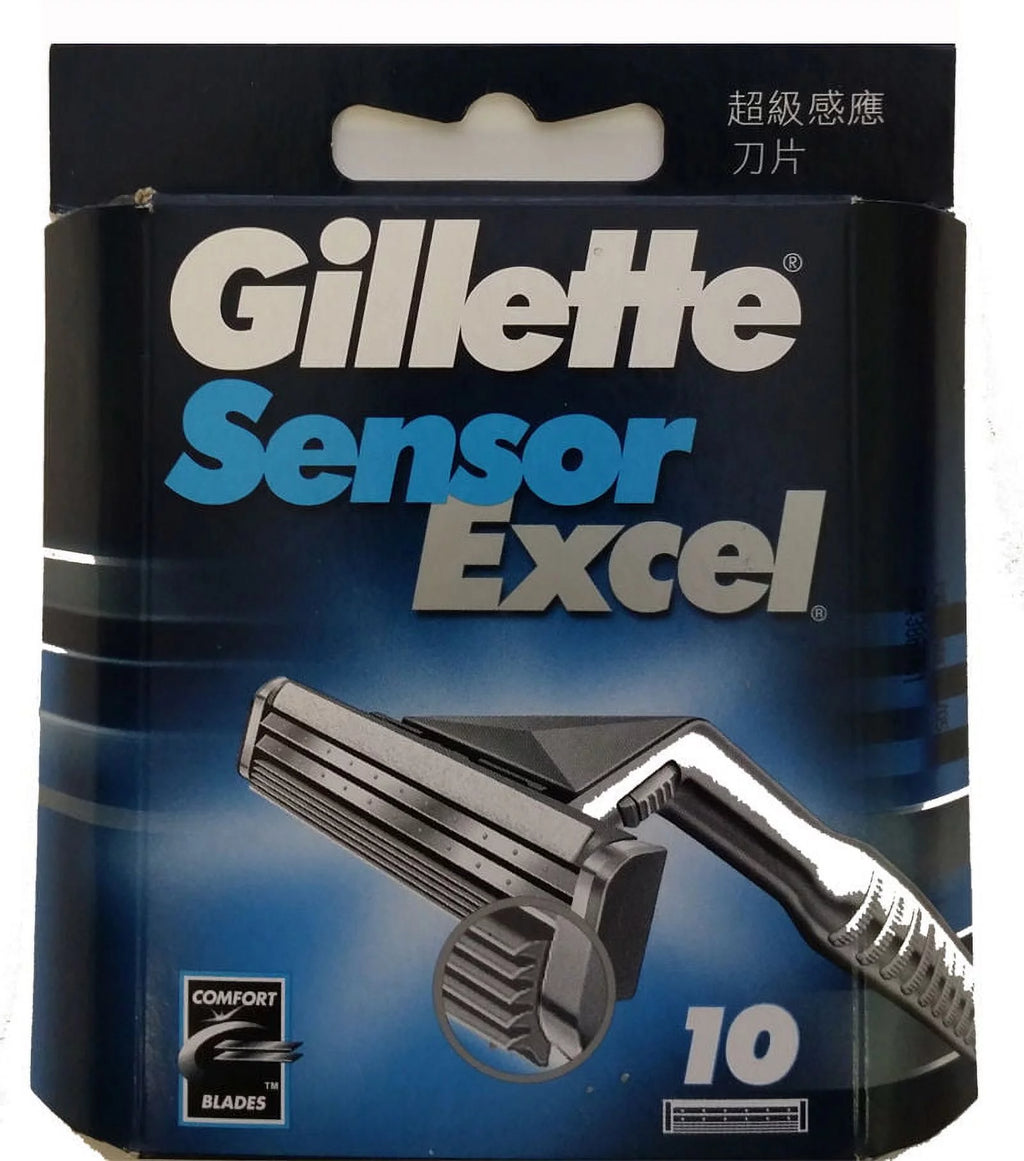 Gillette Sensor Excel Razor Blade Refills, 20 Cartridges A405431