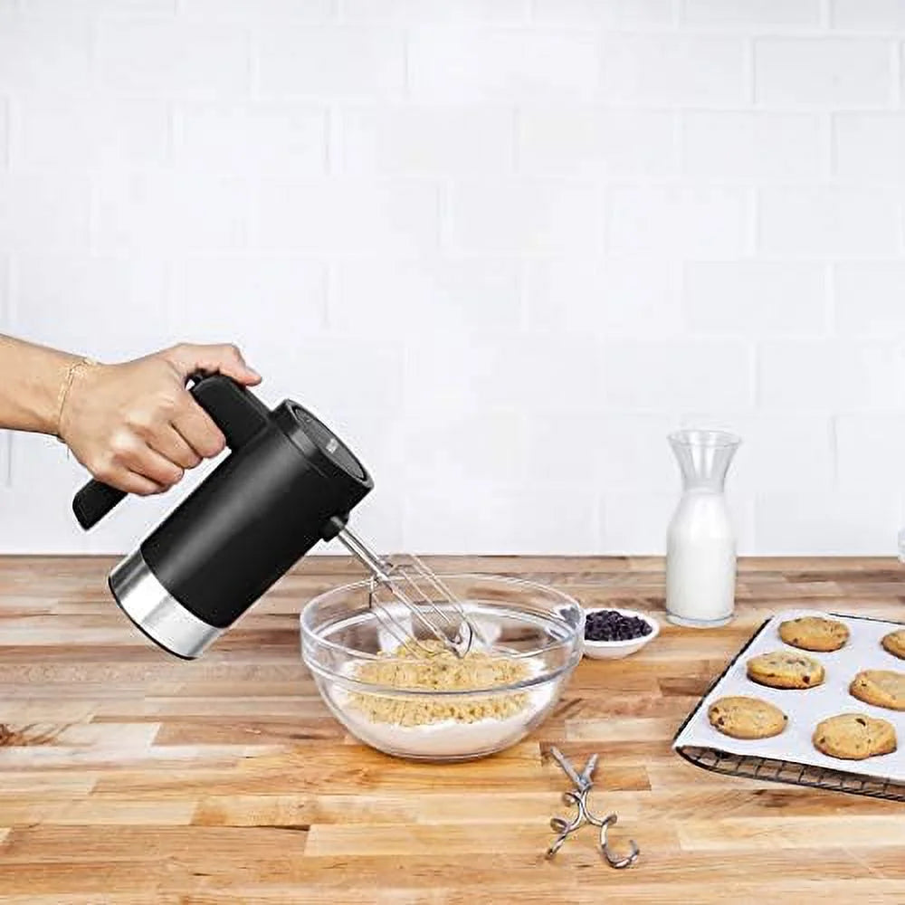 Cordless Electric Hand Mixer, Black J9092