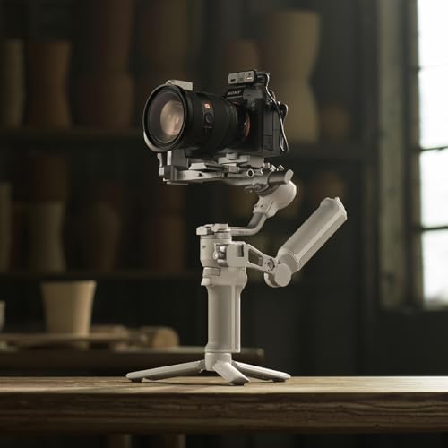 DJI RS 4 Mini Gimbal Stabilizer for Cameras, Auto Axis Locks, 2kg Payload Q46442