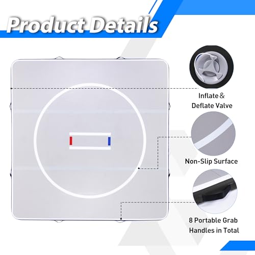 COOLWAVE 10x10 FT Inflatable Wrestling Mat for BJJ, MMA and Martial Arts P28468