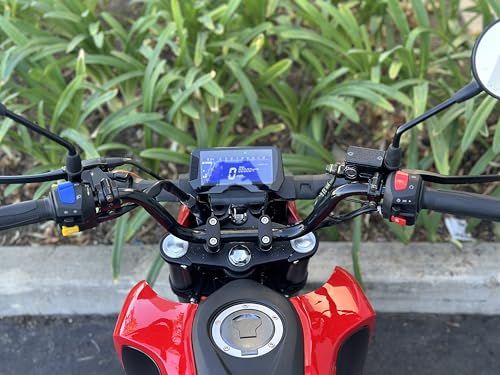 Vader Pro 125cc Motorcycle, Gen 3 X21RS Venom, Gas-Powered Street Bike for Adults C42339