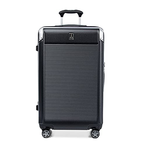 Travelpro Platinum Elite Hardside Expandable Carry-On Luggage, 8 Wheel Spinner, TSA Lock, 20-Inch X826544