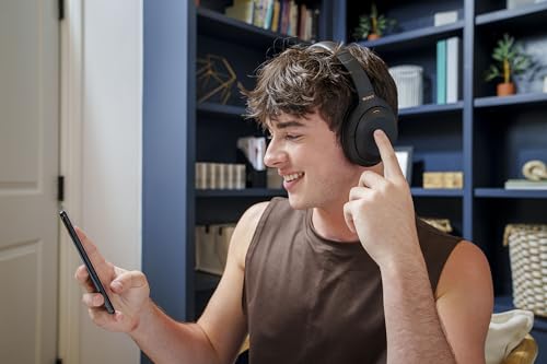 Sony WH-1000XM4 Wireless Noise Canceling Overhead Headphones with Mic, Black M386335