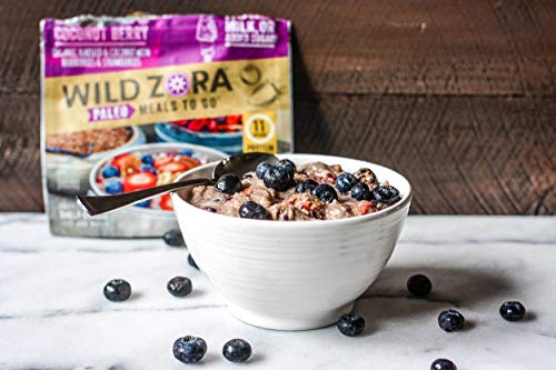 Wild Zora Paleo Freeze Dried Meals for Backpacking & Camping, Gluten Free, Variety 7-Pack C34212