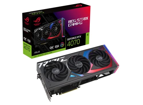 ASUS TUF Gaming GeForce RTX 4070 OC Edition Graphics Card, 12GB GDDR6X Z92270