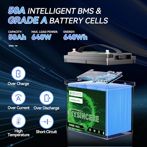 12V 100Ah LiFePO4 Lithium Battery with 100A BMS U8311