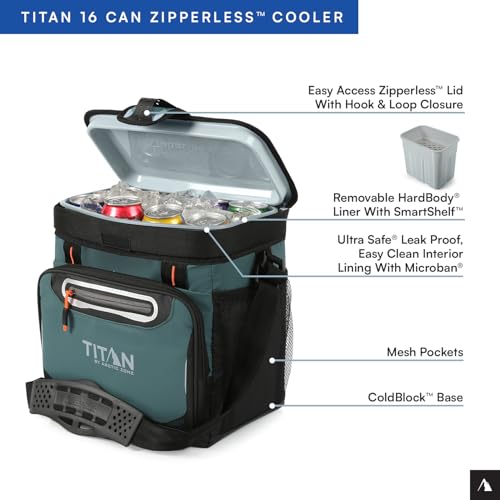 Arctic Zone Titan Deep Freeze Zipperless Hardbody Cooler W899