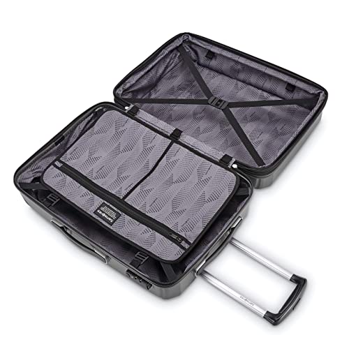 Samsonite Winfield 3 DLX Hardside Expandable Luggage, Silver, Carry-On 20-Inch F64293