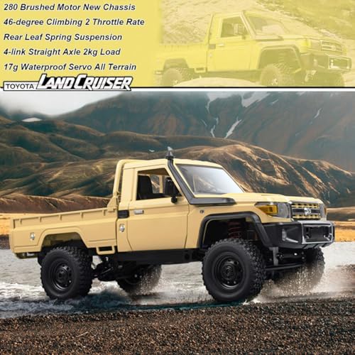 MN82 RC Crawler 1/12 Toyota Land Cruiser 4x4 Off Road Truck RTR M490210