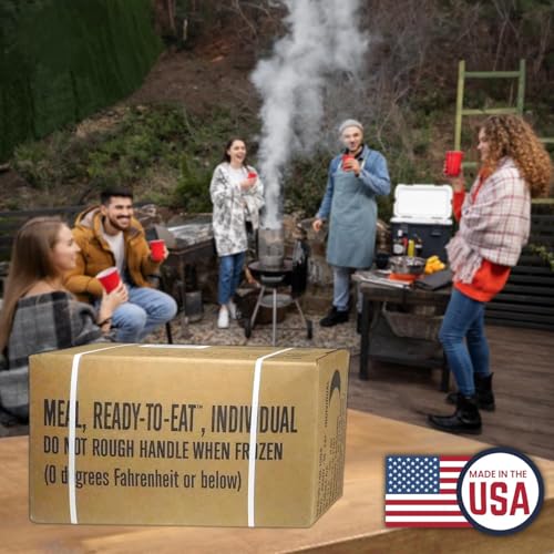 MRE Meals Ready to Eat A & B Case Bundle 2 x 12 Packs Emergency Survival Food L652