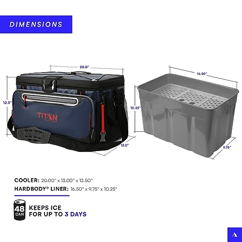 Arctic Zone Titan Deep Freeze Zipperless Hardbody Cooler W899