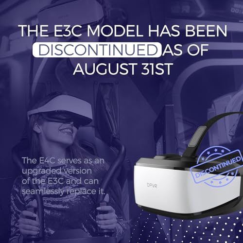 DPVR E3C Virtual Reality Headset for Business VR Simulators Z693273