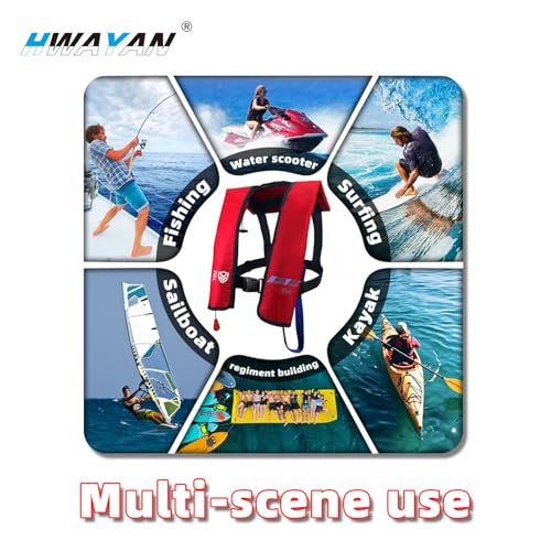 Light Inflatable Life Jacket Automatic/Manual Y726