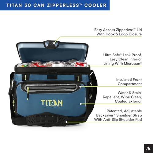 Arctic Zone Titan Deep Freeze Zipperless Hardbody Cooler W899