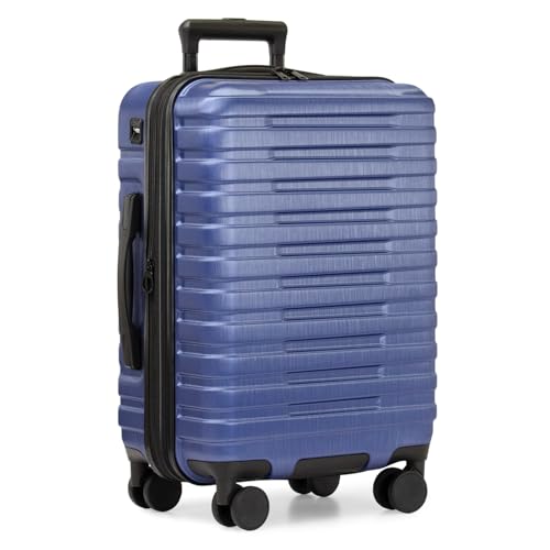 U.S. Traveler Boren Polycarbonate Hardside Carry-on Suitcase with 8 Spinner Wheels, Teal, 22-Inch S2578