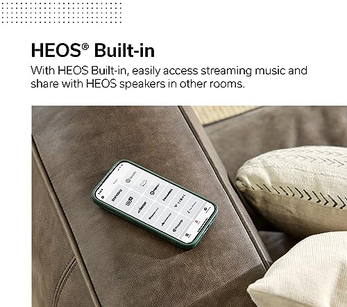 Denon AVR-S670H 5.2 Ch Home Theater Receiver (2023 Model) - 8K UHD HDMI, Bluetooth & Wi-Fi, Renewed I29379
