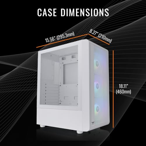 Thermaltake LCGS Quartz R66 Gaming Desktop, AMD Ryzen 5 5600, RX 6600, 1TB NVMe, Windows 11 K558