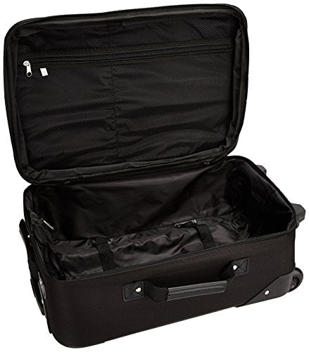Rockland Journey Softside Upright Luggage Set, Expandable, 4-Piece K56322