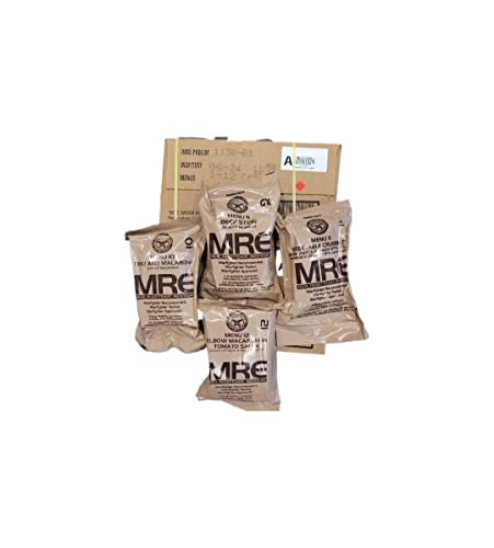 U.S. Military Surplus MREs Assorted Flavor 4-Pack P8115