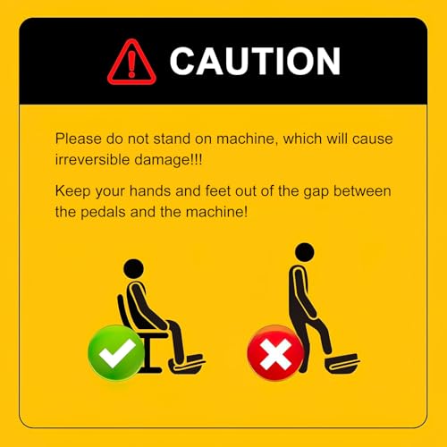 VIVURN® 018 Under Desk Elliptical Machine for Seniors, Quiet & Portable O32733
