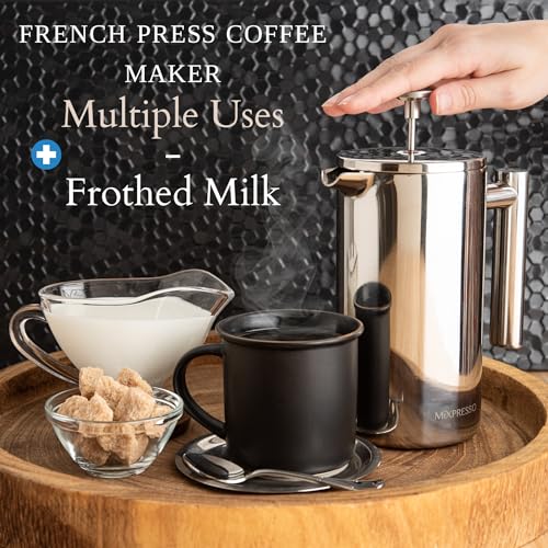 Mixpresso Stainless Steel French Press Coffee Maker 27 Oz T829384