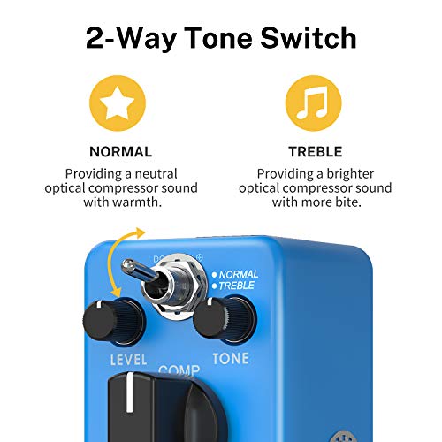 Donner Morpher Mini Distortion Guitar Pedal 3 Modes for Electric Guitar V47970
