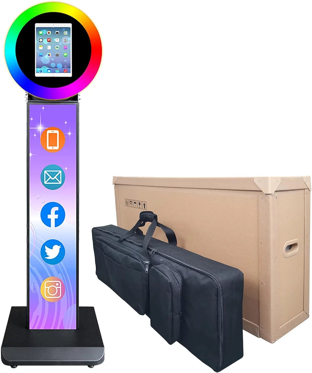 iPad Photo Booth Machine with Ring Light and Remote Control C966