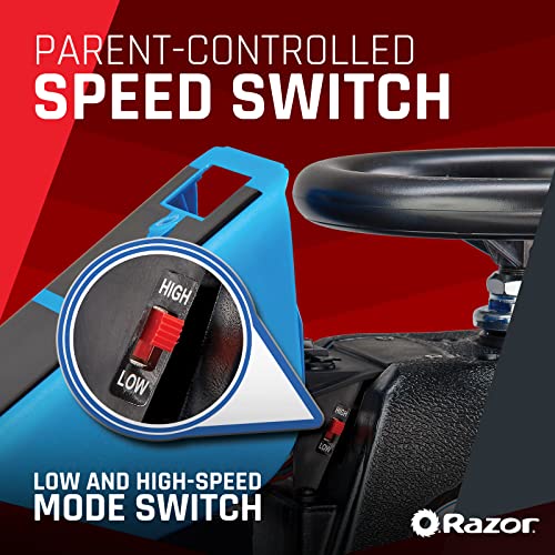 Razor Crazy Cart Shift 12V Electric Drifting Go Kart for Kids Ages 6+ S693584