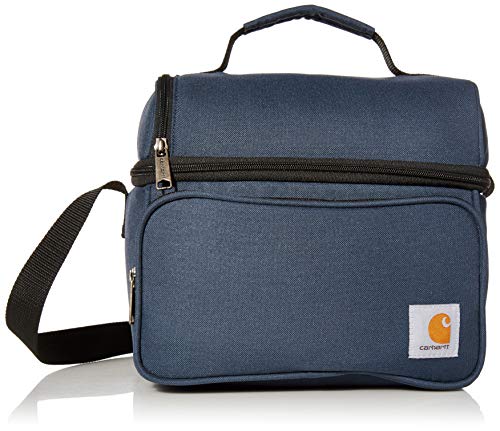 Carhartt Insulated 12 Can Two Compartment Lunch Cooler Bag, Black S79886
