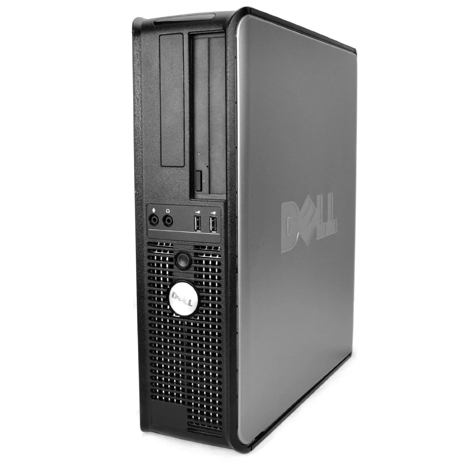 Used Dell Optiplex Desktop PC 3.0 GHz Core 2 Duo, 8GB RAM, 500GB HDD, 19" Dual Monitor M584
