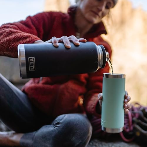 YETI Rambler 46 oz Bottle, Vacuum Insulated, Stainless Steel with Chug Cap P841780