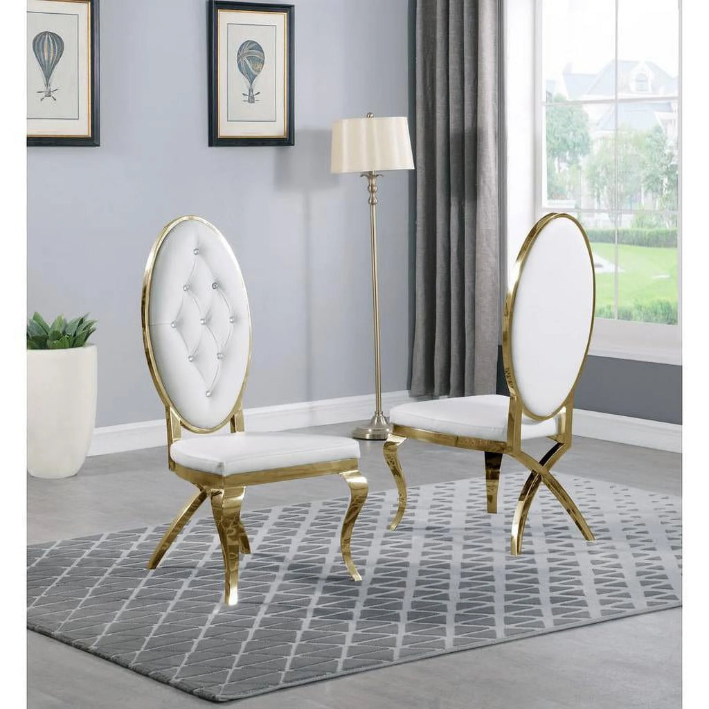 5pc Glass Dining Table Set Z115252