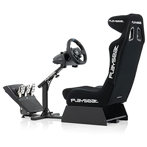 PLAYSEAT Evolution Pro Sim Racing Cockpit, Adjustable, Compatible with Wheels & Pedals S746512