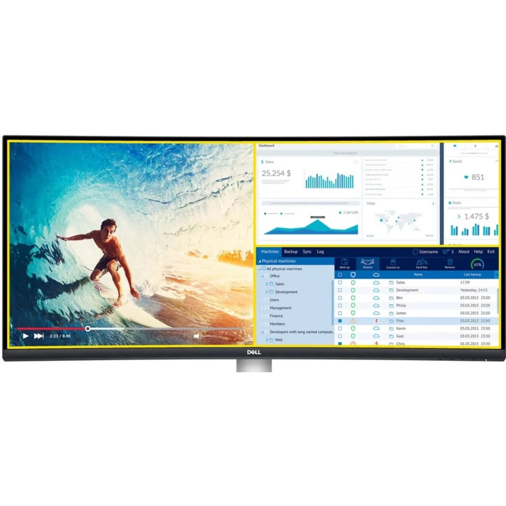 Dell S3422DW 34" Curved LCD Monitor G43925