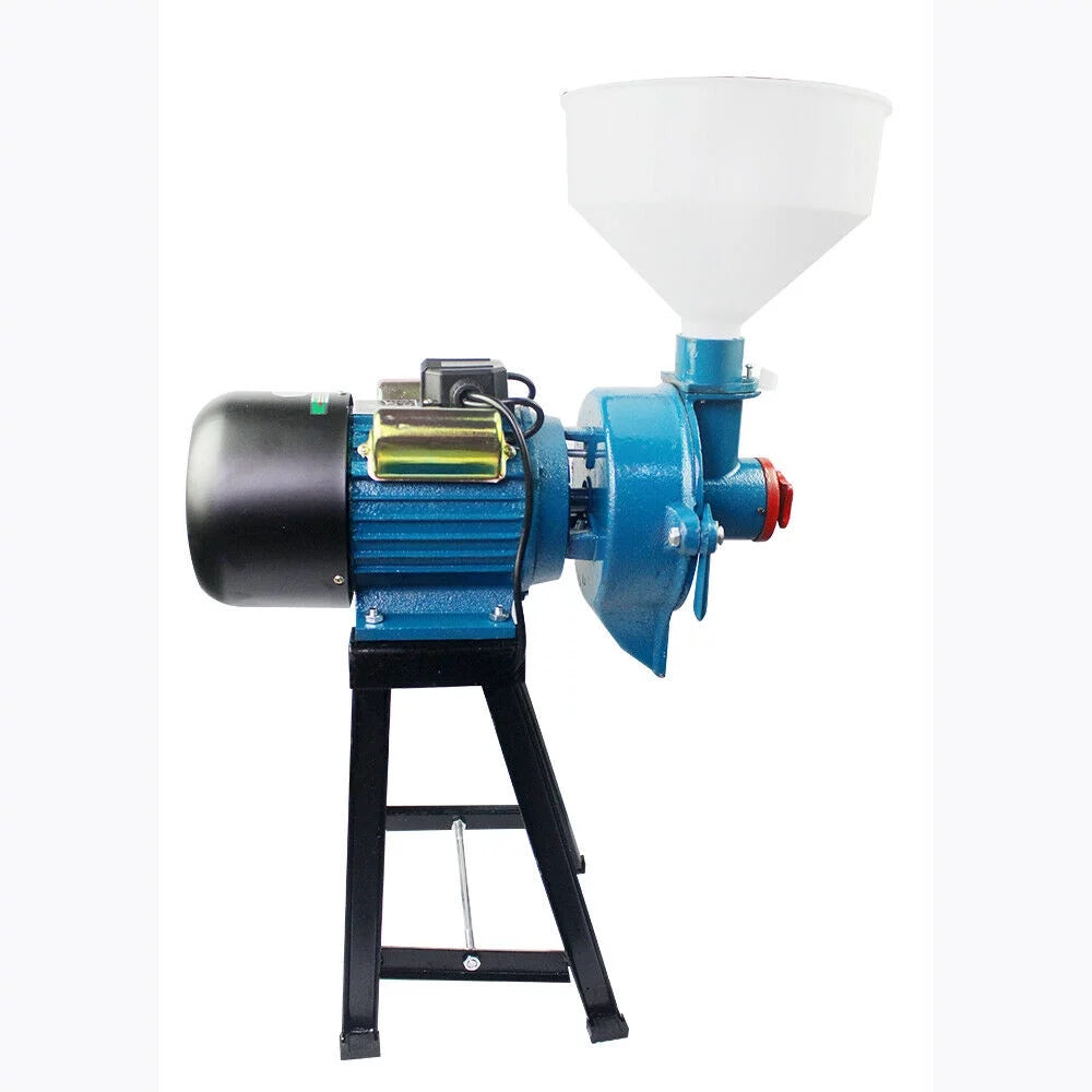 Commercial Electric Wet Grain Flour Grinder Rice Corn Wheat 2200W 110V E5528