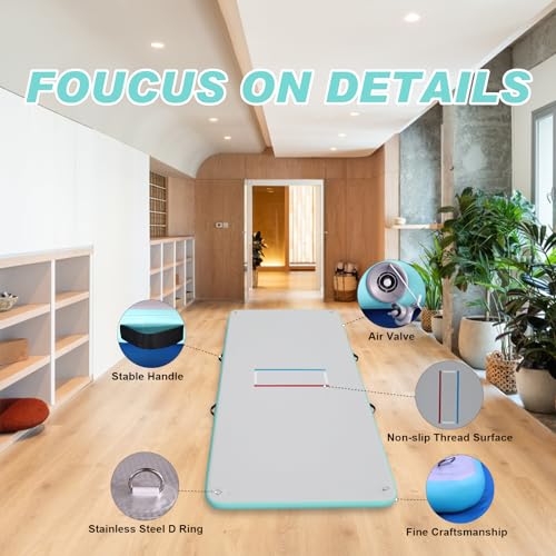 Inflatable Wrestling Mat for Adults & Kids with Air Pump, Portable MMA Training Mat Z465