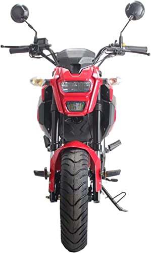 HHH Vader 125 Motorcycle Gas Bike with Big Headlights (Black) M2726