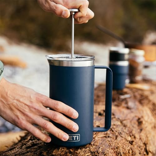 YETI Rambler French Press Coffee Maker with GroundsControl Filter C864