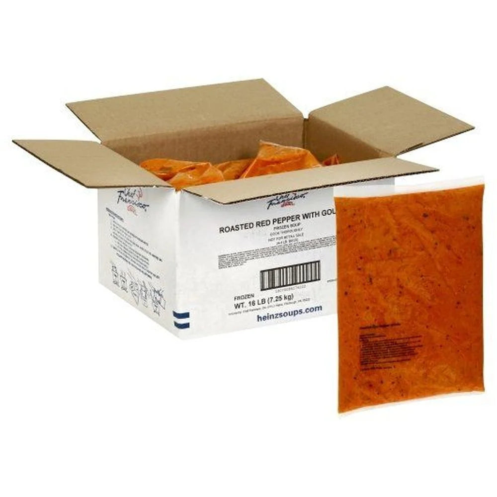 Chef Francisco Roasted Red Pepper and Gouda Bisque, 4 lb R254