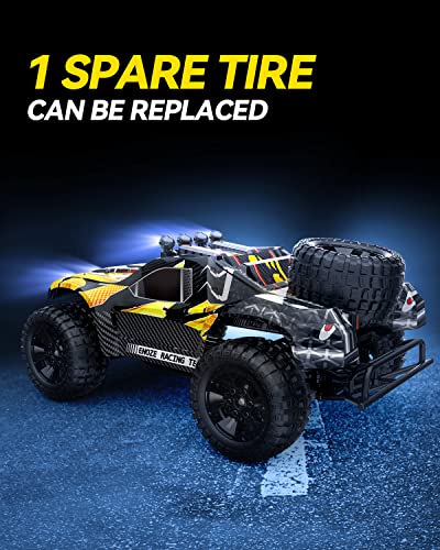 DEERC 9201E 1:10 Remote Control Truck 4x4 Off-Road with Lights W890240