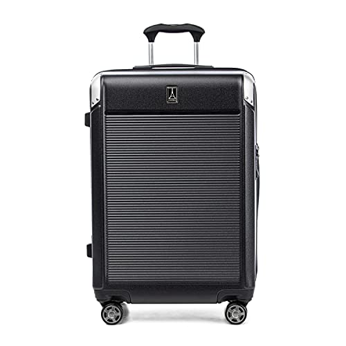 Travelpro Platinum Elite Hardside Expandable Carry-On Luggage, 8 Wheel Spinner, TSA Lock, 20-Inch X826544