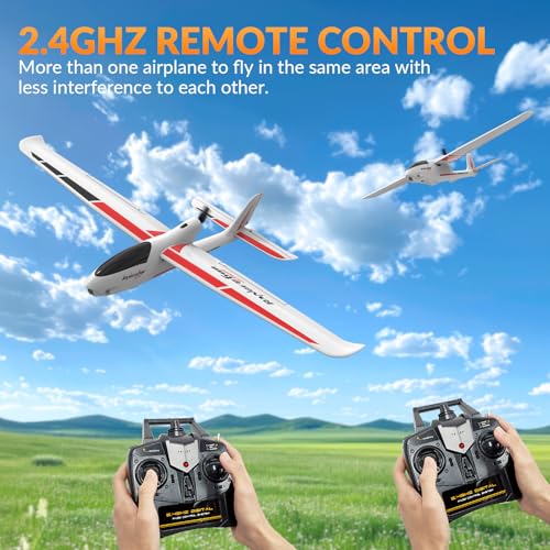 VOLANTEXRC Ranger600 Stunt RC Plane, 4CH Remote Control Glider, 6-Axis Gyro, RTF T721331