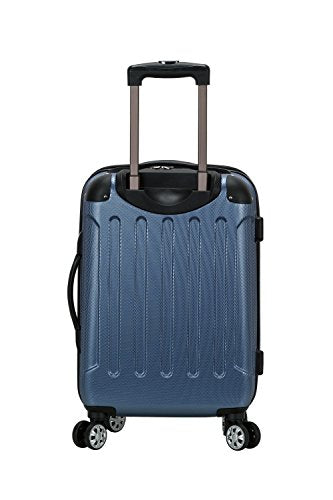 Rockland London Hardside Expandable Luggage with Spinner Wheels, Blue, Carry-On 20-Inch C925214