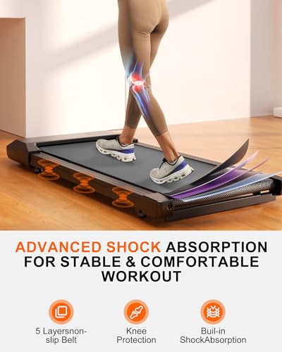 SupeRun Walking Pad, Under Desk Treadmill with Remote Control, 2.5 HP Y8357