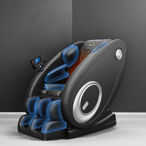 Massage Chair with Bluetooth Speaker, Zero Gravity Full Body Air Pressure Recliner G67713