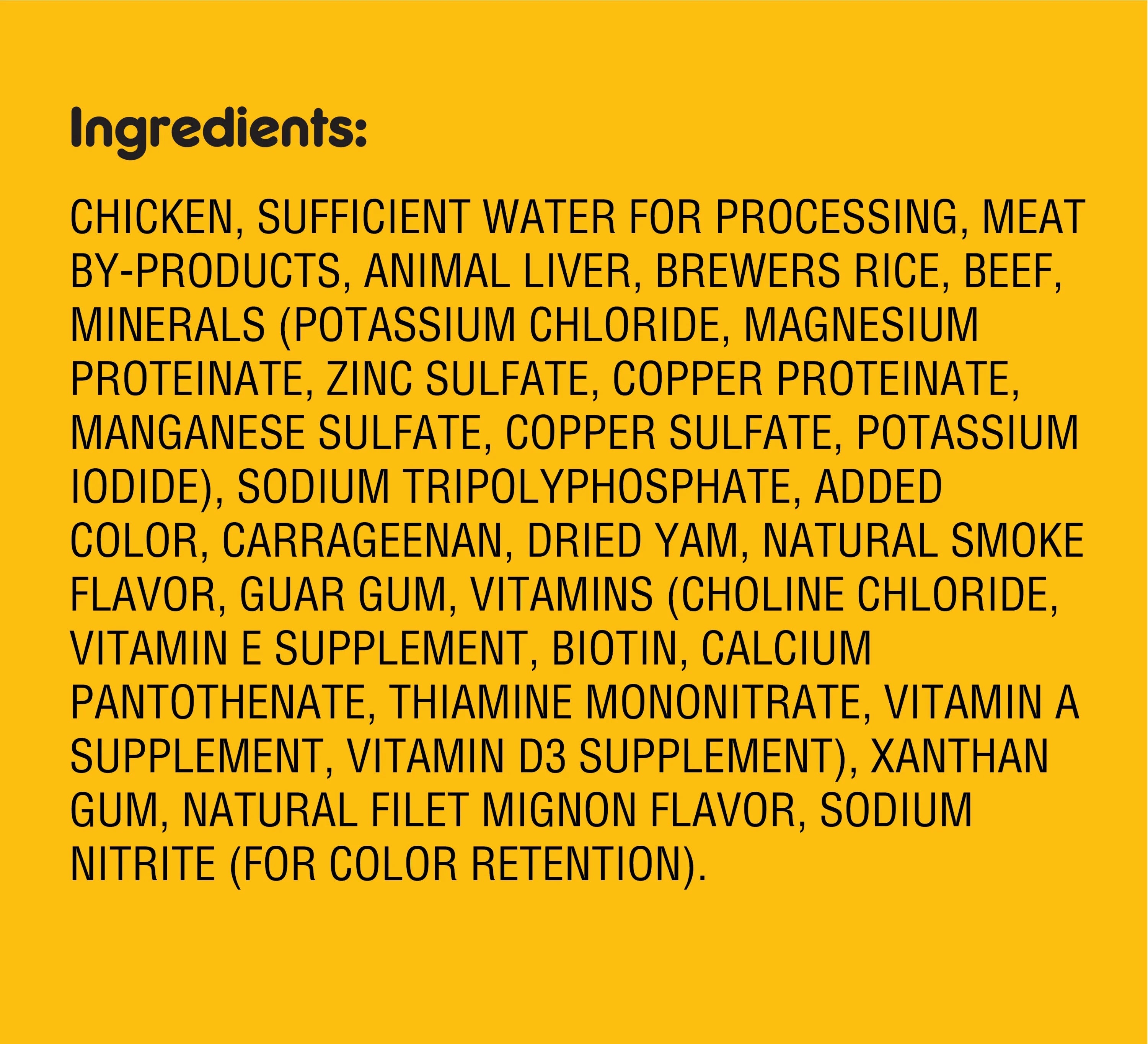 Pedigree Chopped Ground Dinner Filet Mignon Flavor Adult Wet Dog Food, 13.2 oz. Cans J822877