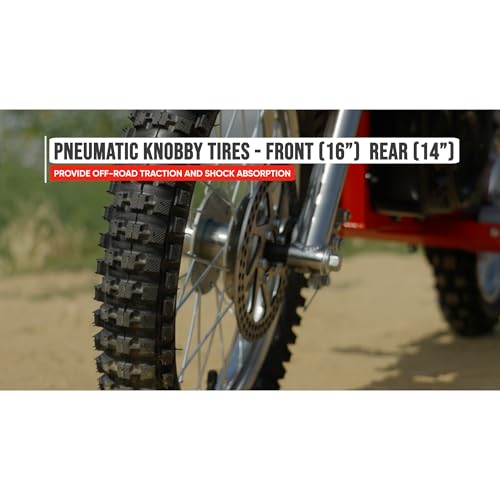 Razor MX500 Red Dirt Rocket Electric Motorcycle Dirt Bike for Adults K95023