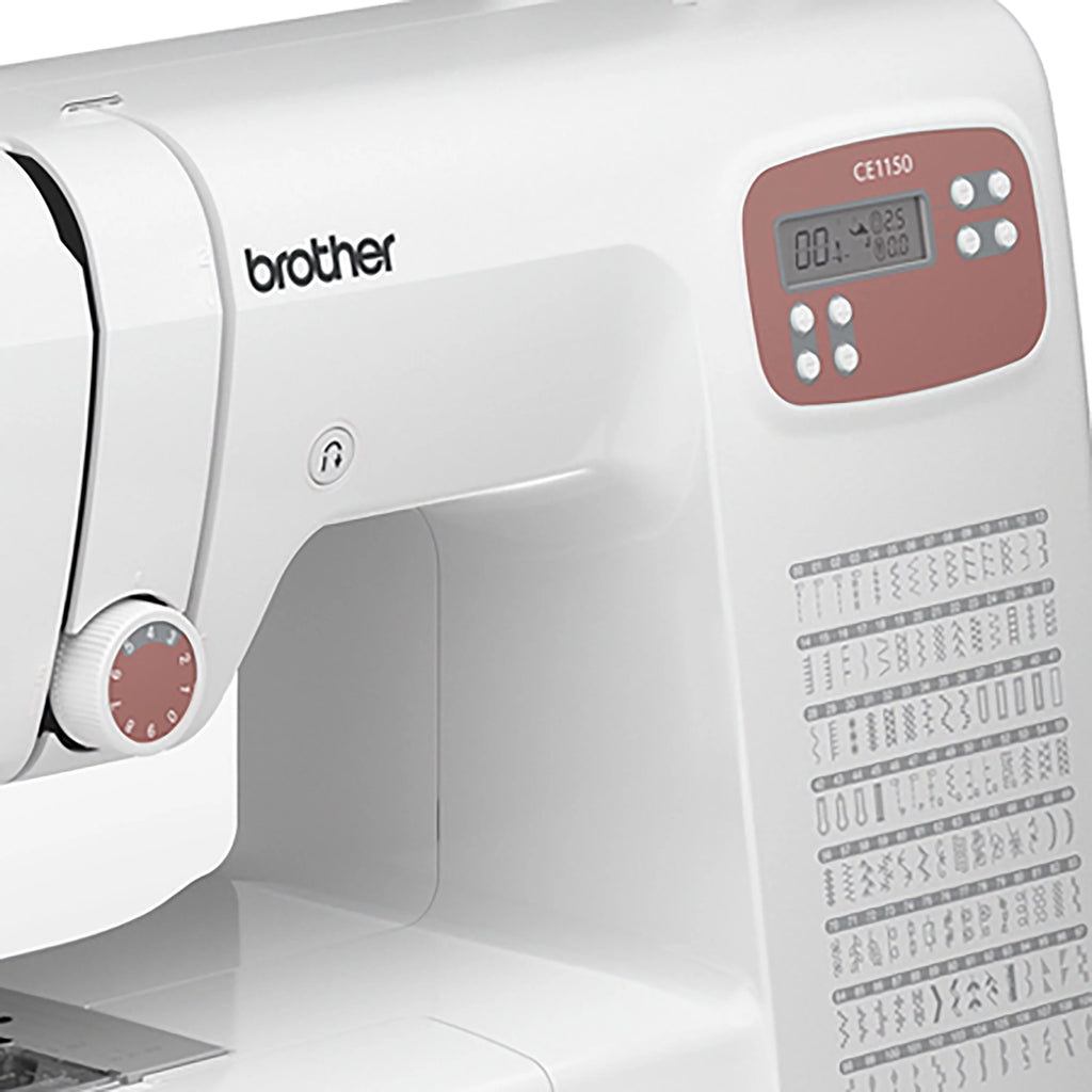 Brother CE1150 Computerized Sewing Machine with 110 Stitches E935