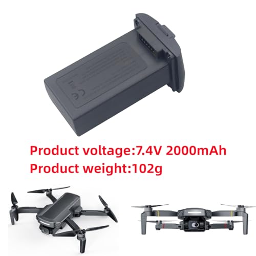 sea jump 2PCS 7.4V 2000mAh Battery for HS360S Drone J1505