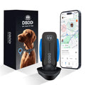 Dog GPS Tracker Waterproof Real-Time Location for Dogs 40 lbs+ (White) X621